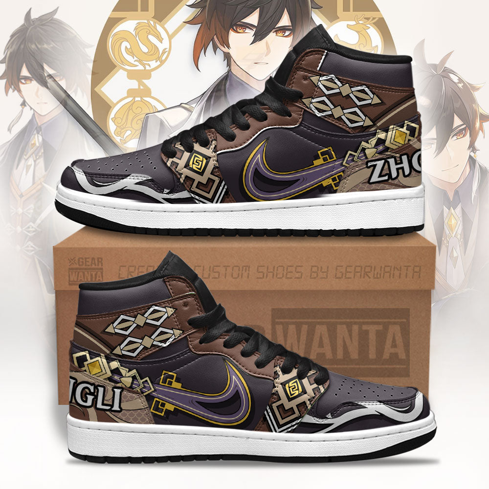 Cupra AJ1 High Sneakers Shoes Printed For Men And Women - Image 2