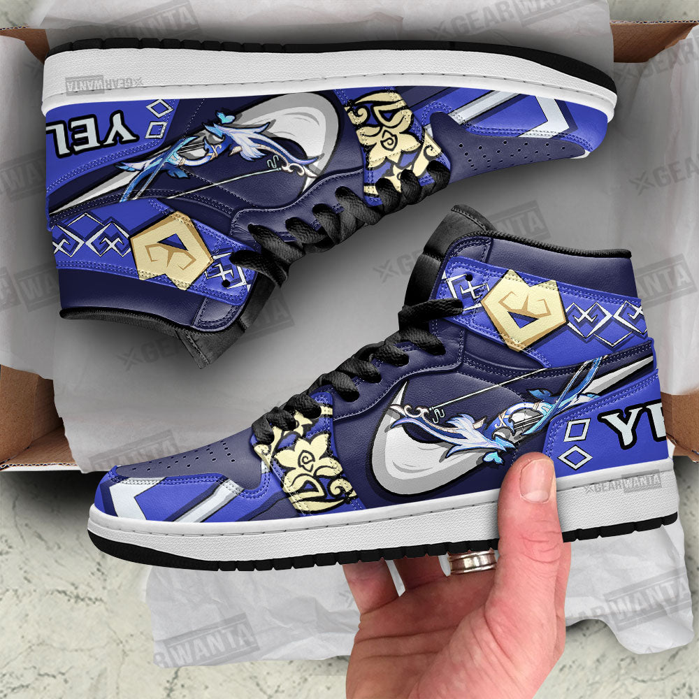Skoda AJ1 High Sneakers Shoes Printed For Men And Women - Image 2