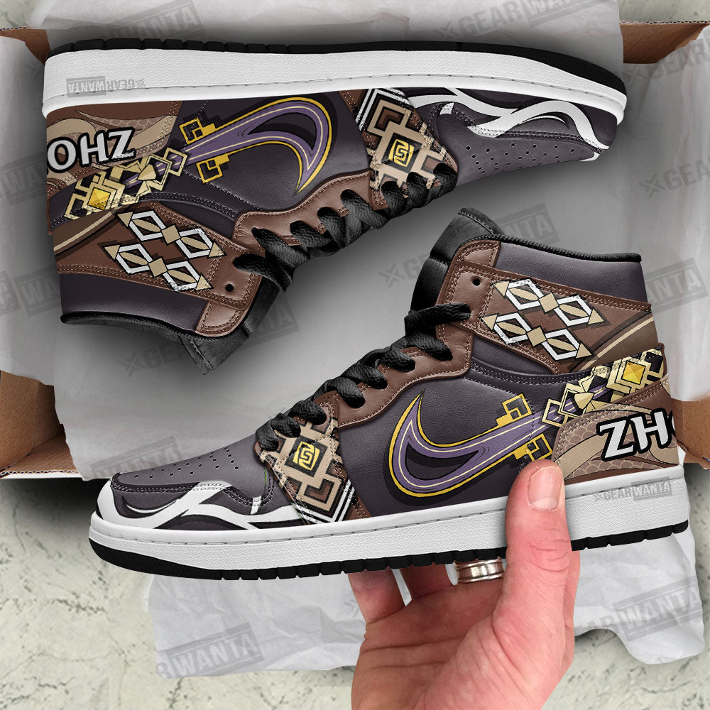 Cupra AJ1 High Sneakers Shoes Printed For Men And Women - Image 3