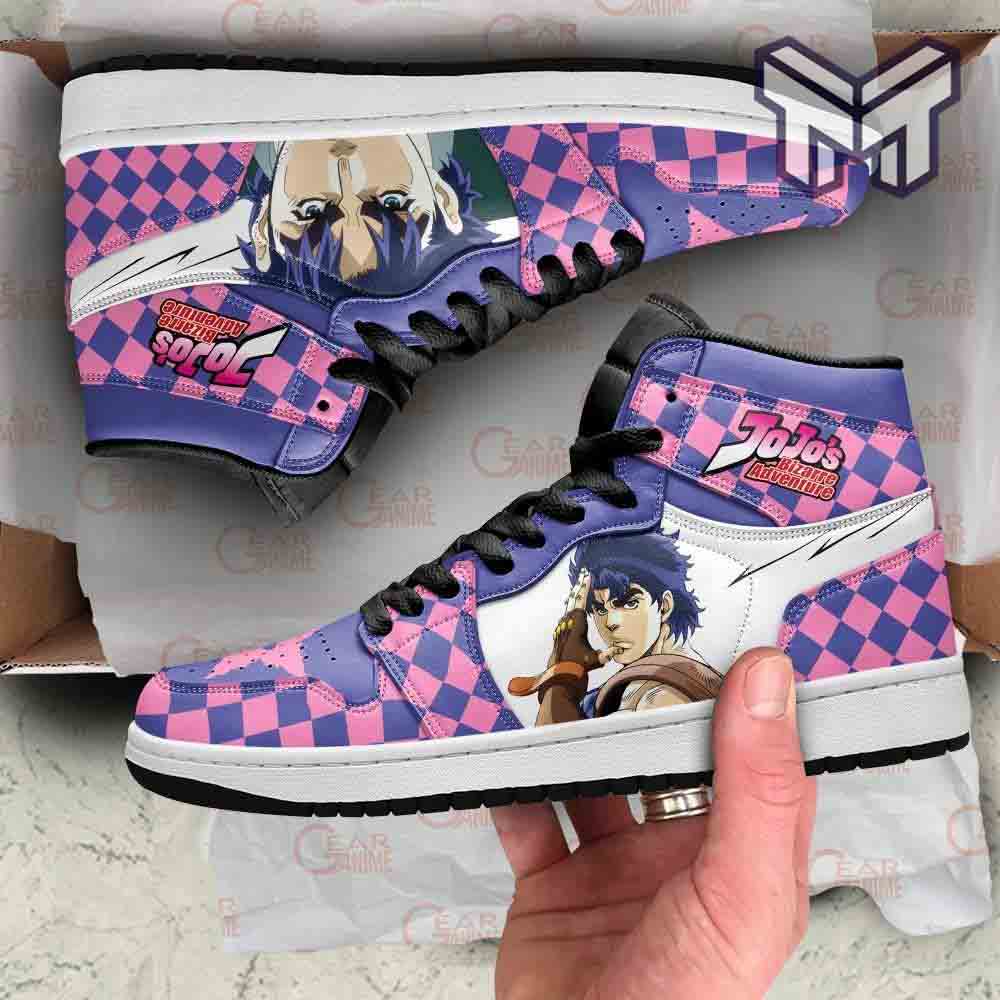 Same AJ1 High Sneakers Shoes Printed For Men And Women - Image 2