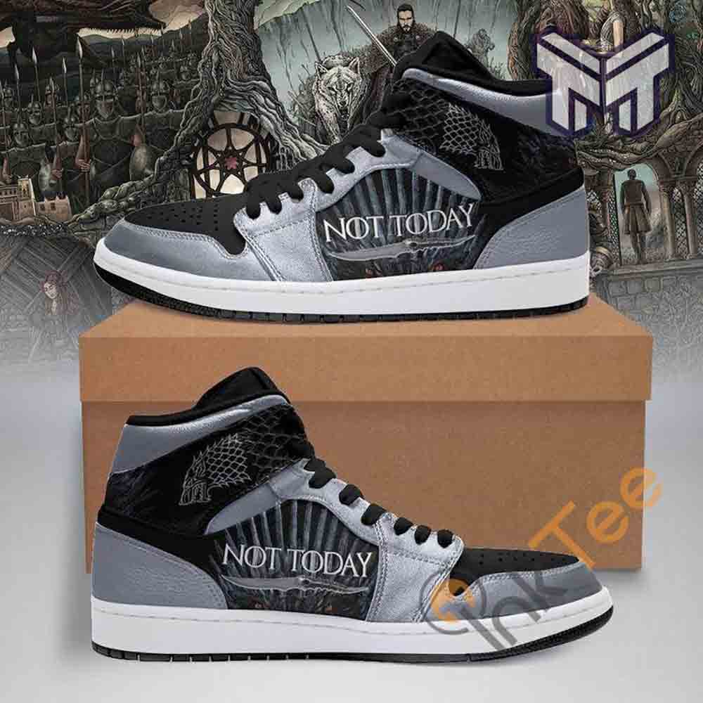 Paccar AJ1 High Sneakers Shoes Printed For Men And Women - Image 2