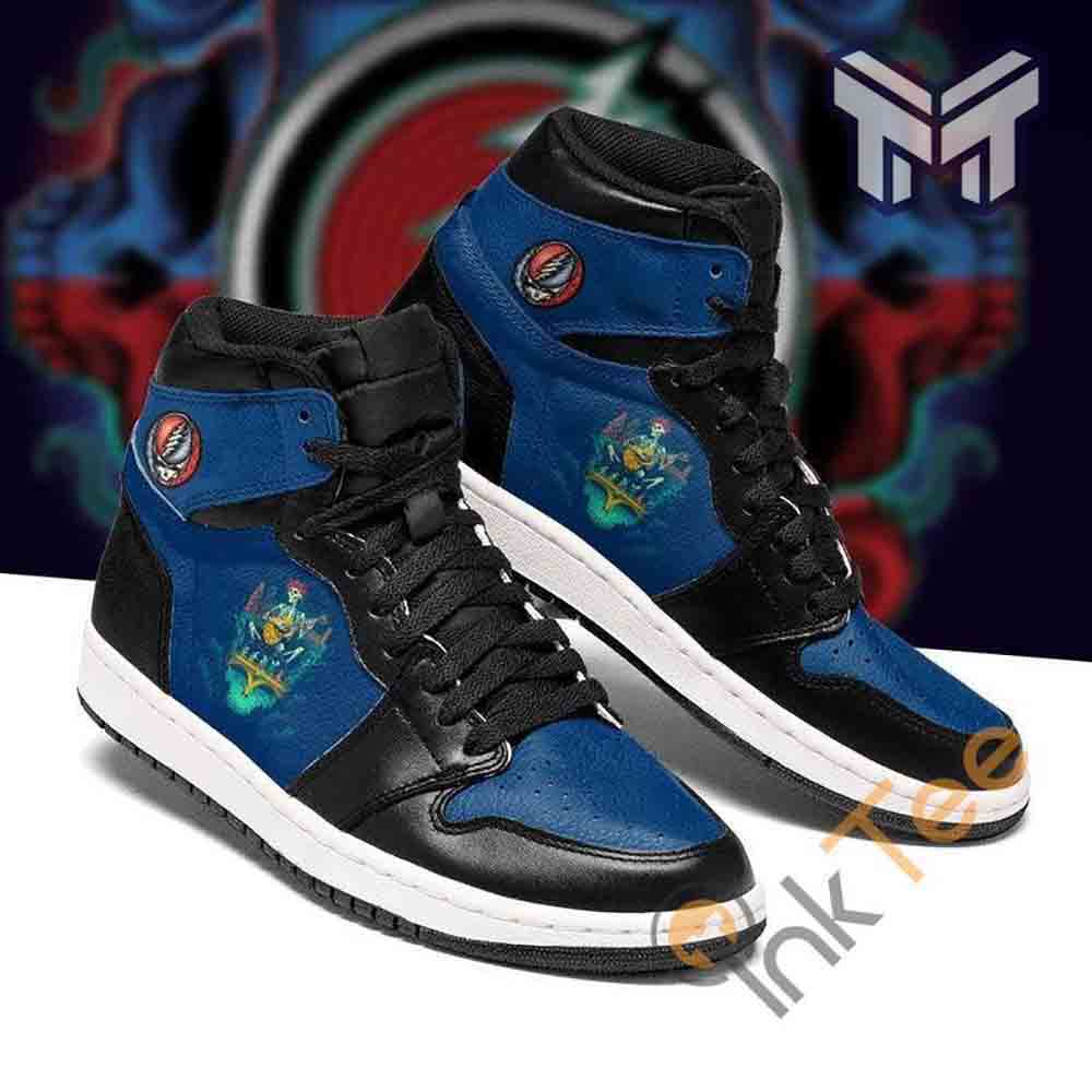 Joy Inside Out AJ1 High Sneakers Shoes Printed For Men And Women - Image 2