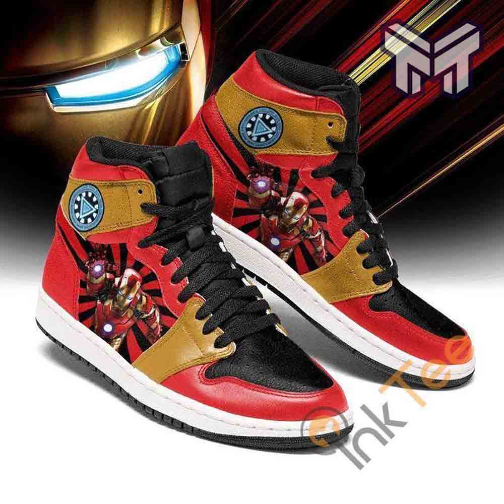 Star Lord AJ1 High Sneakers Shoes Printed For Men And Women - Image 2