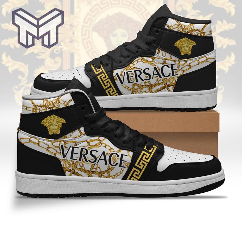 Harry Potter Ron Hermione Friends AJ1 High Sneakers Shoes Printed For Men And Women - Image 2
