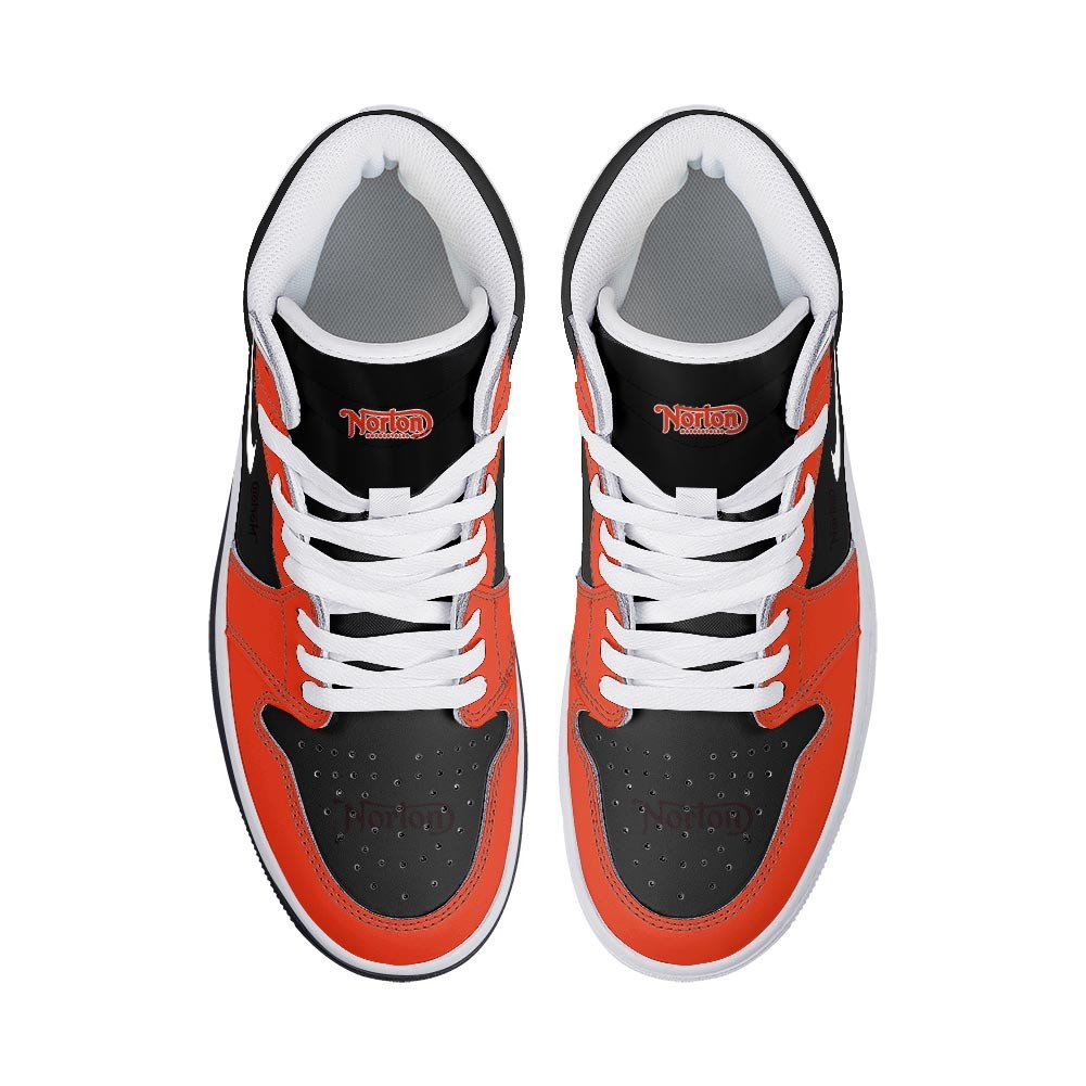BMW AJ1 High Sneakers Shoes Printed For Men And Women - Image 3