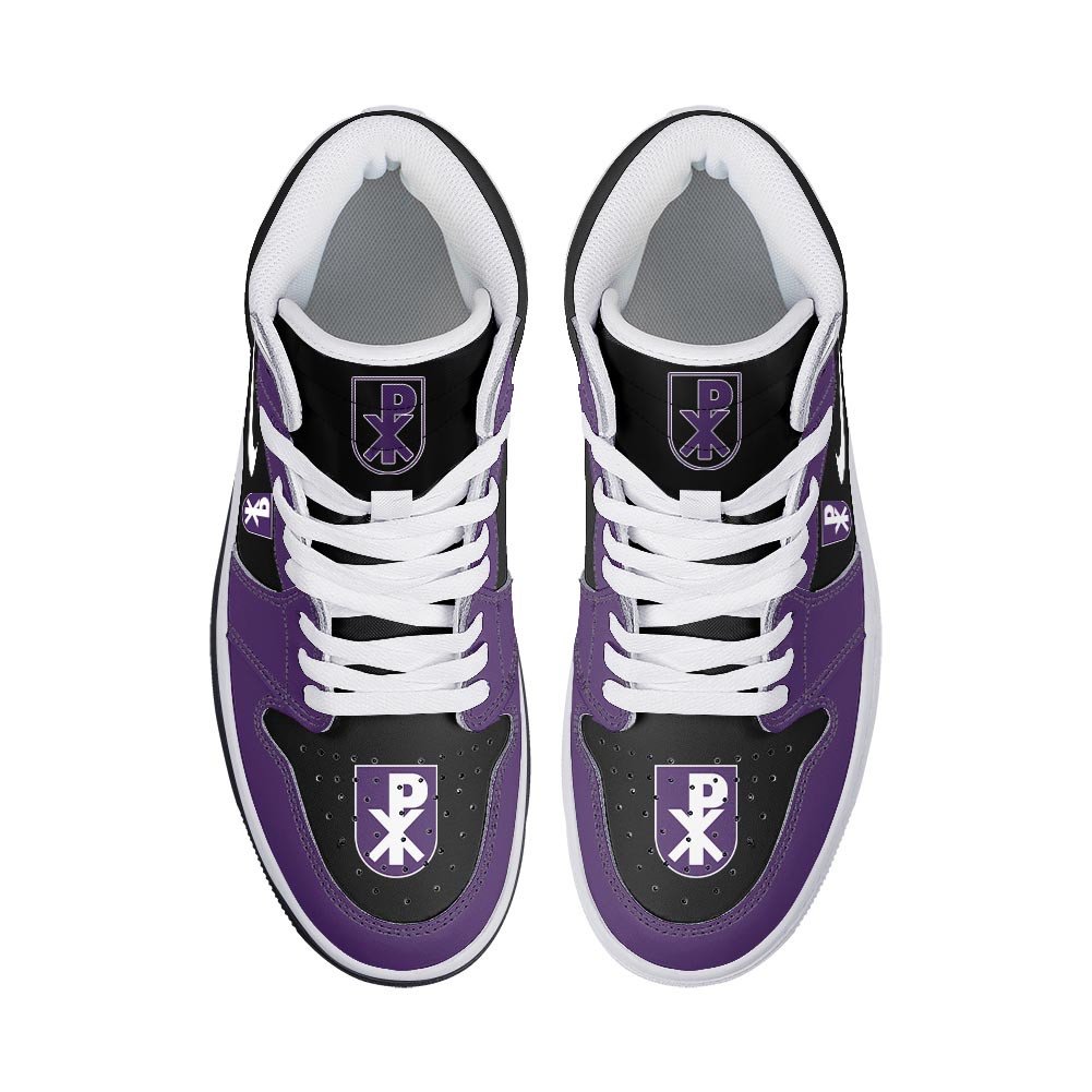 Deutz-Fahr AJ1 High Sneakers Shoes Printed For Men And Women - Image 3