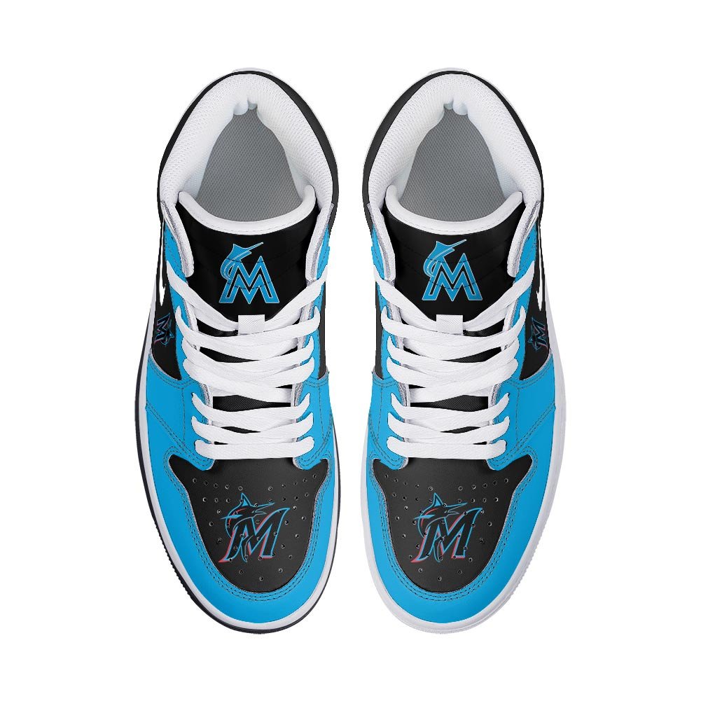 Power King AJ1 High Sneakers Shoes Printed For Men And Women - Image 3