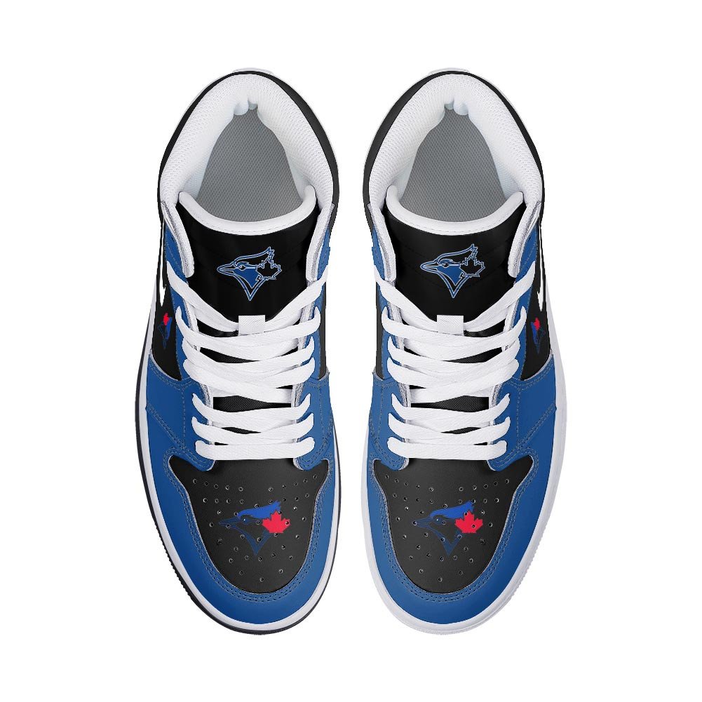 Rick and Morty Crossover Breaking Bad AJ1 High Sneakers Shoes Printed For Men And Women - Image 3