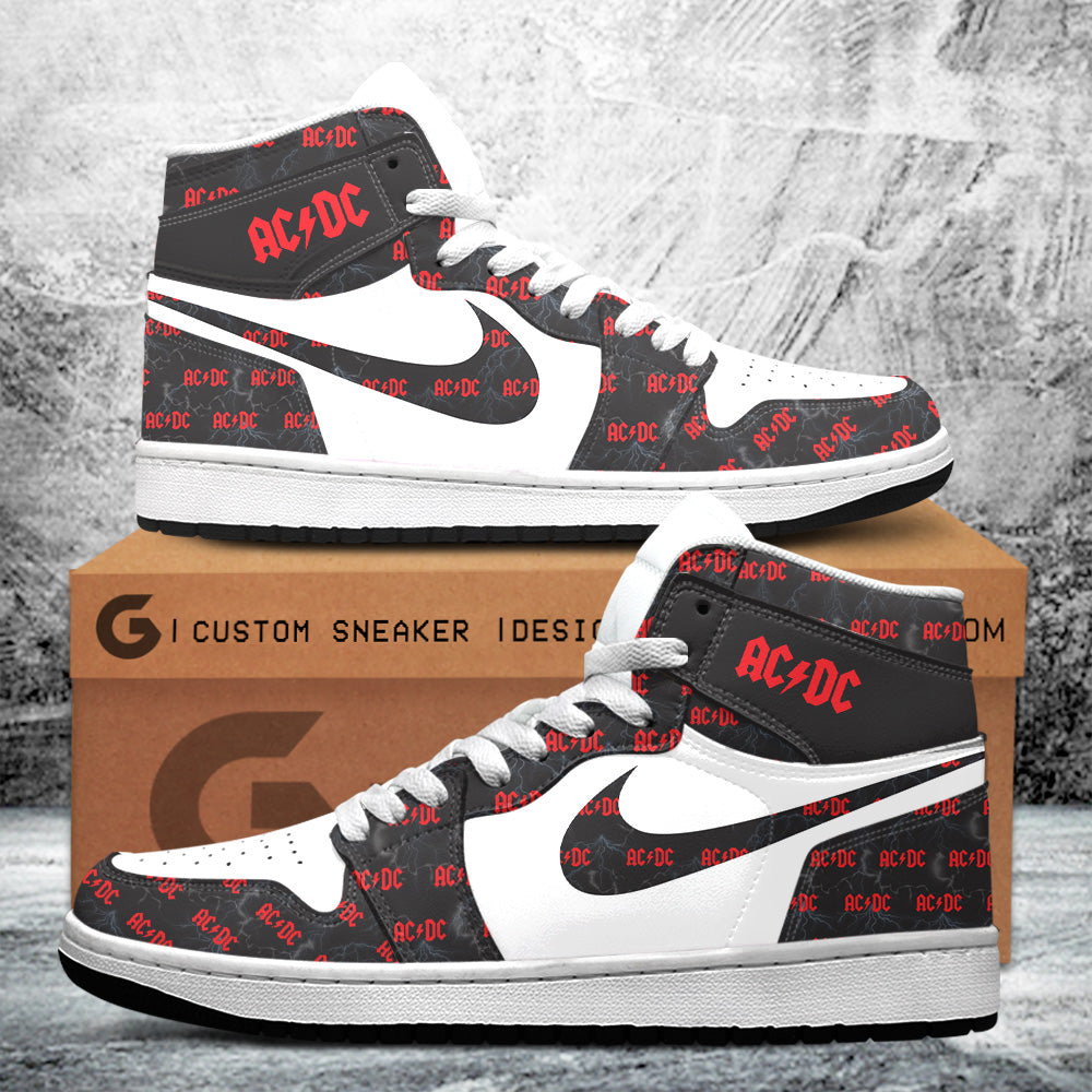 Cummins AJ1 High Sneakers Shoes Printed For Men And Women - Image 2
