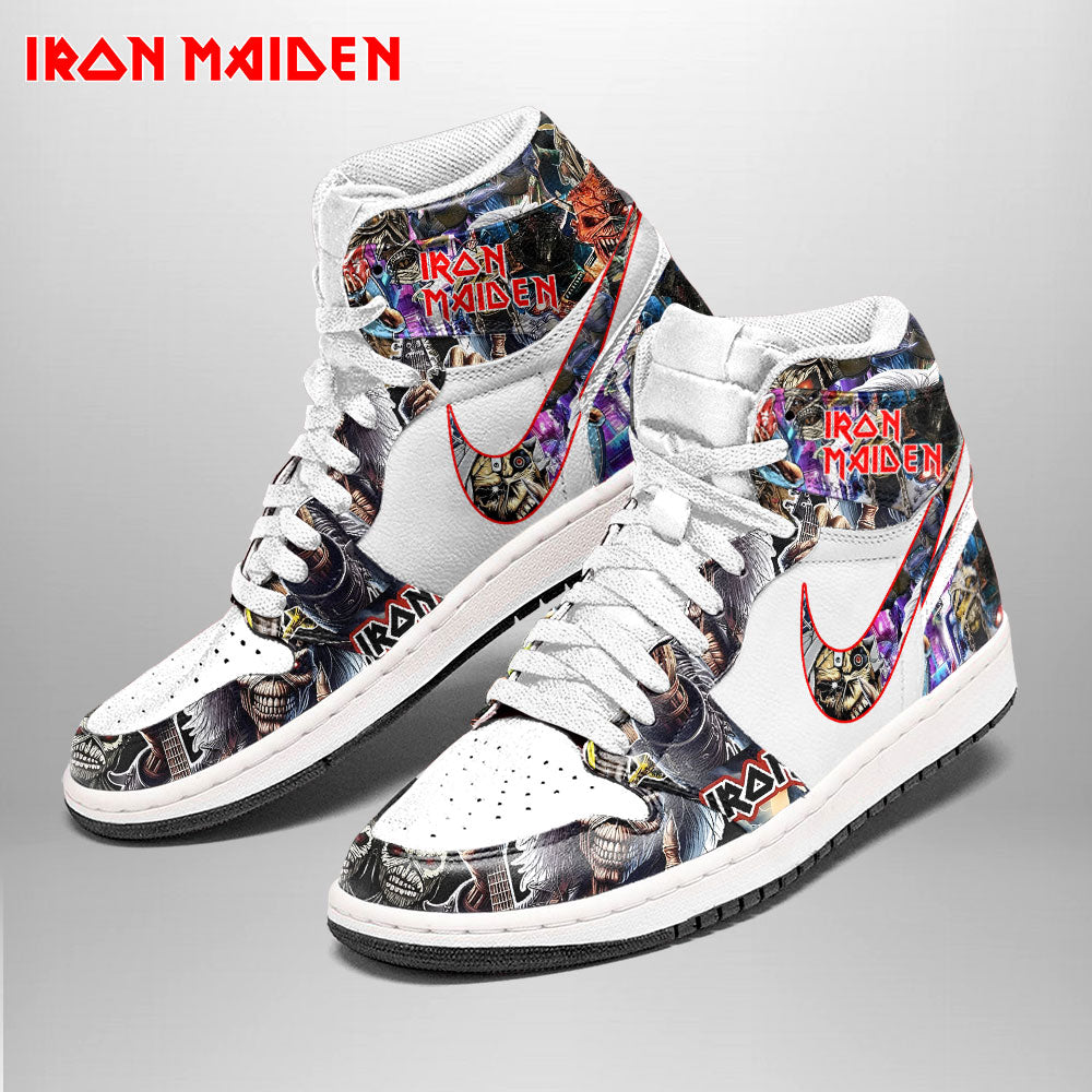 Ponsse AJ1 High Sneakers Shoes Printed For Men And Women - Image 3