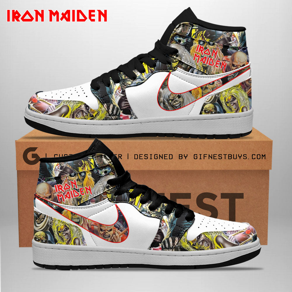 Suzuki AJ1 High Sneakers Shoes Printed For Men And Women - Image 2