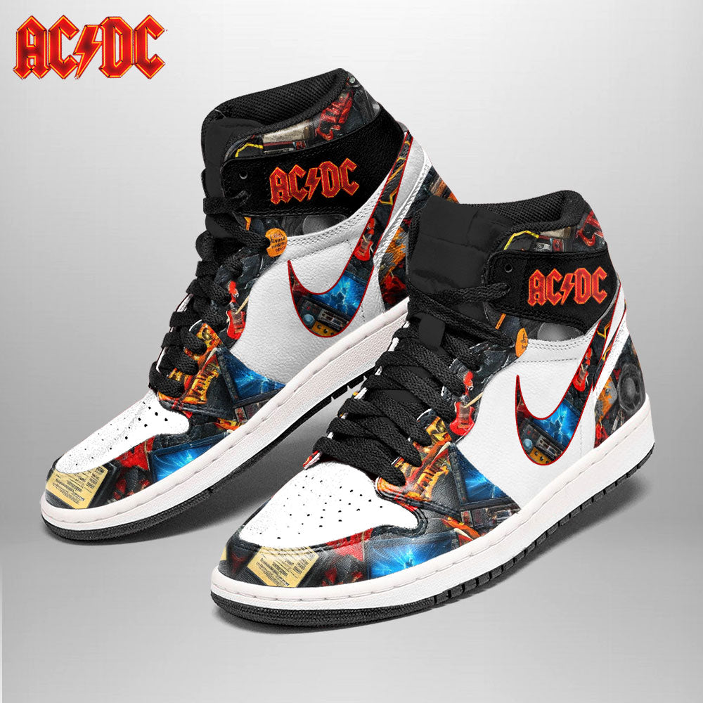 GMC AJ1 High Sneakers Shoes Printed For Men And Women - Image 3