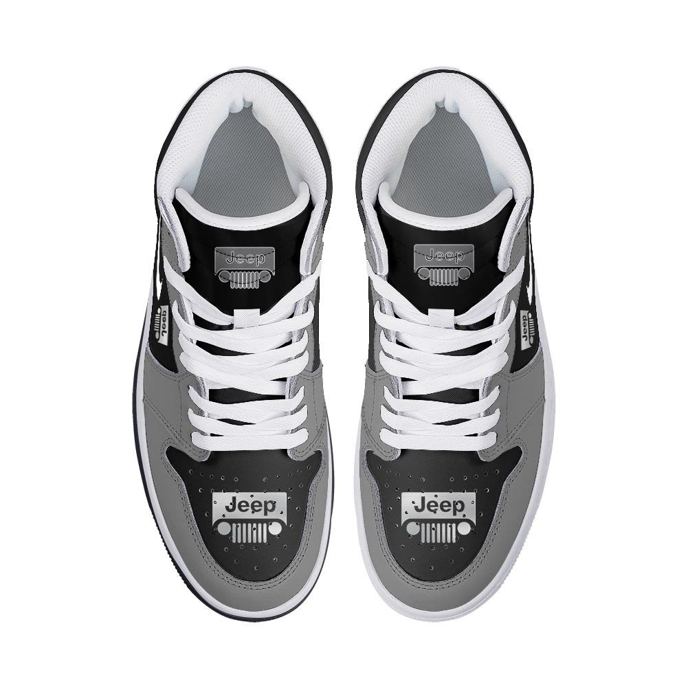 SsangYong Motor AJ1 High Sneakers Shoes Printed For Men And Women - Image 3