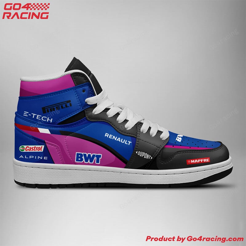 Volkswagen AJ1 High Sneakers Shoes Printed For Men And Women - Image 3