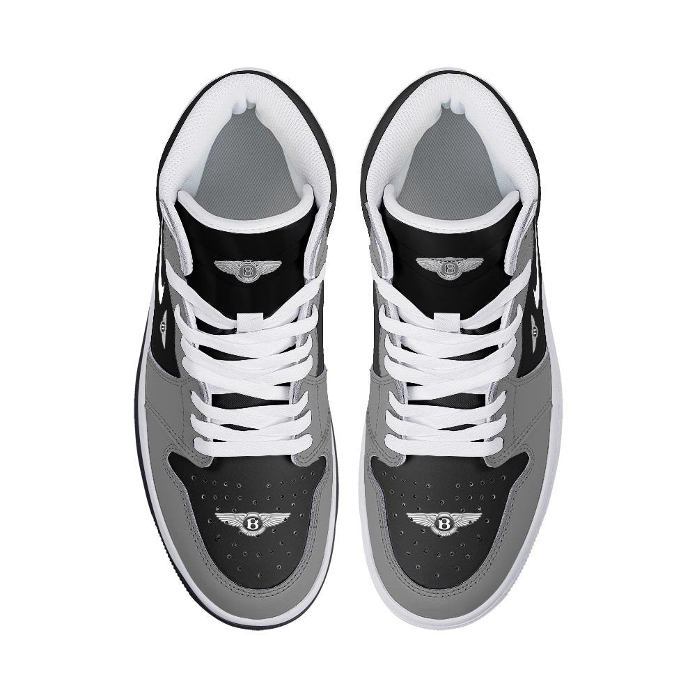 DC Justice League Superman AJ1 High Sneakers Shoes Printed For Men And Women - Image 3