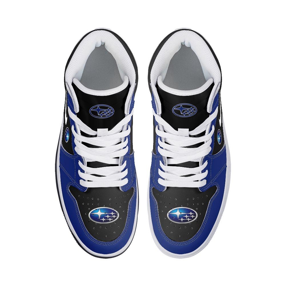 Buick AJ1 High Sneakers Shoes Printed For Men And Women - Image 3