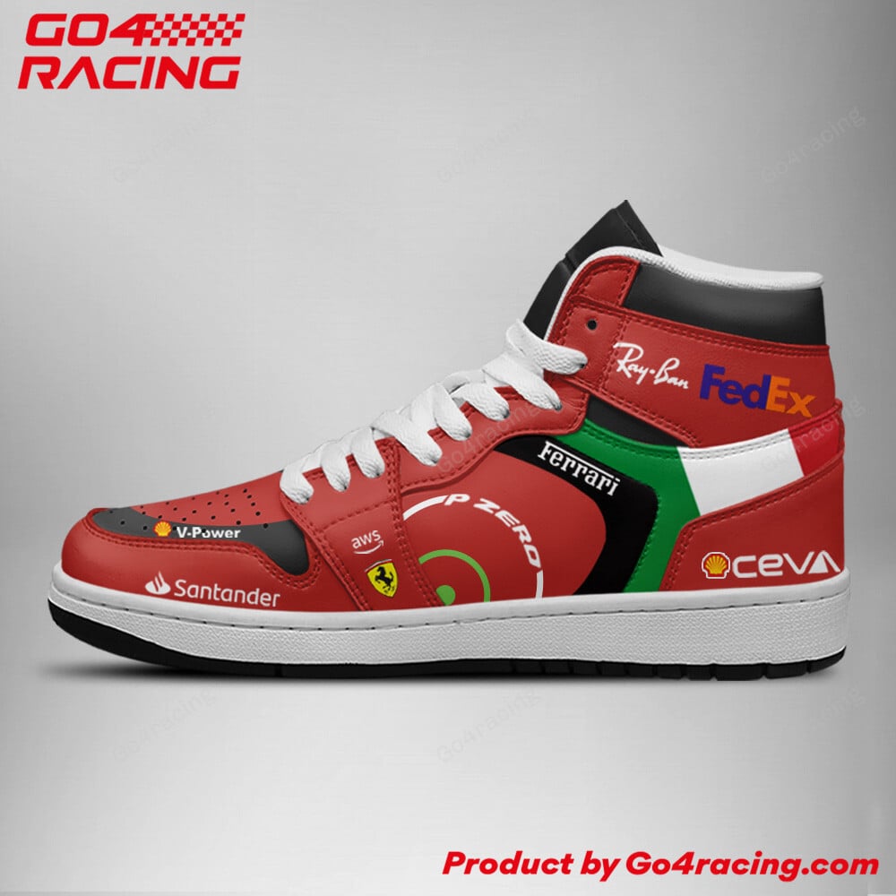 Fast and Furious AJ1 High Sneakers Shoes Printed For Men And Women - Image 2