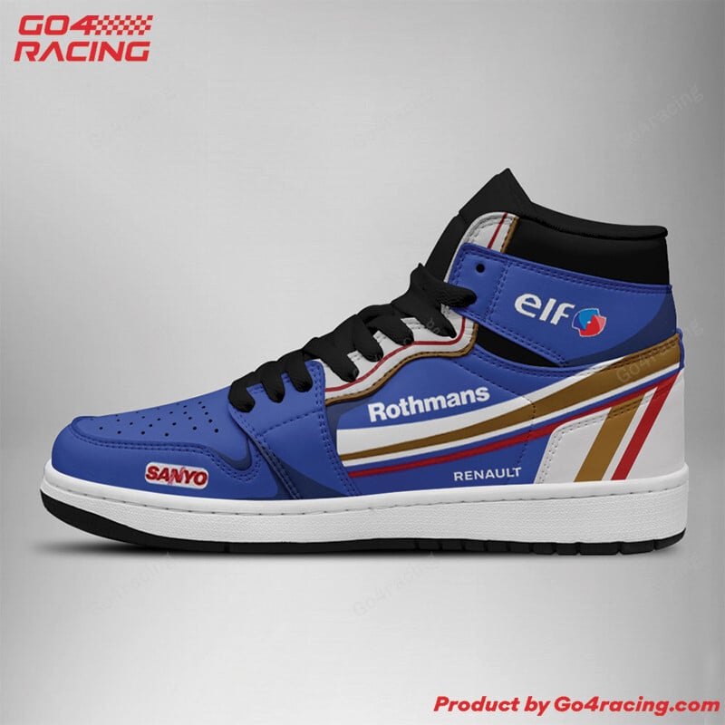 The Flash AJ1 High Sneakers Shoes Printed For Men And Women - Image 2