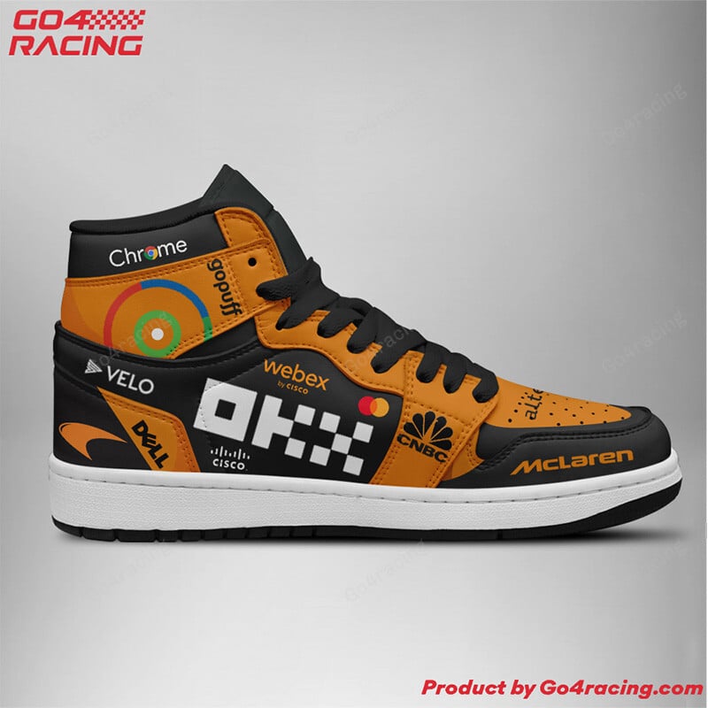 Appa Avatar The Last Airbender Air AJ1 High Sneakers Shoes Printed For Men And Women - Image 3