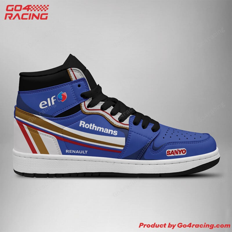 The Flash AJ1 High Sneakers Shoes Printed For Men And Women - Image 3