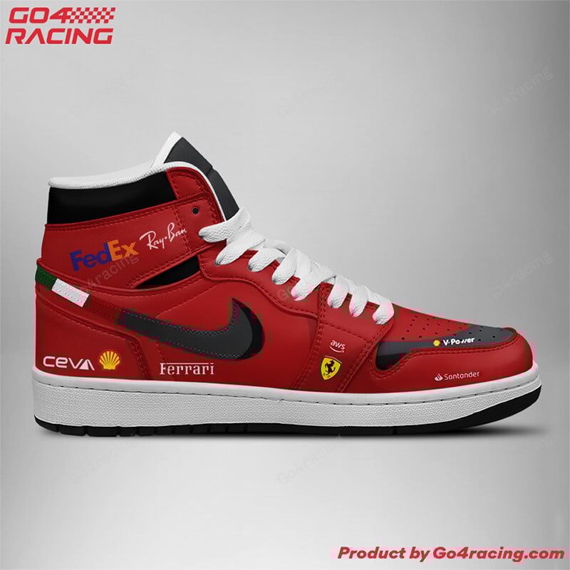 Fast and Furious AJ1 High Sneakers Shoes Printed For Men And Women - Image 3