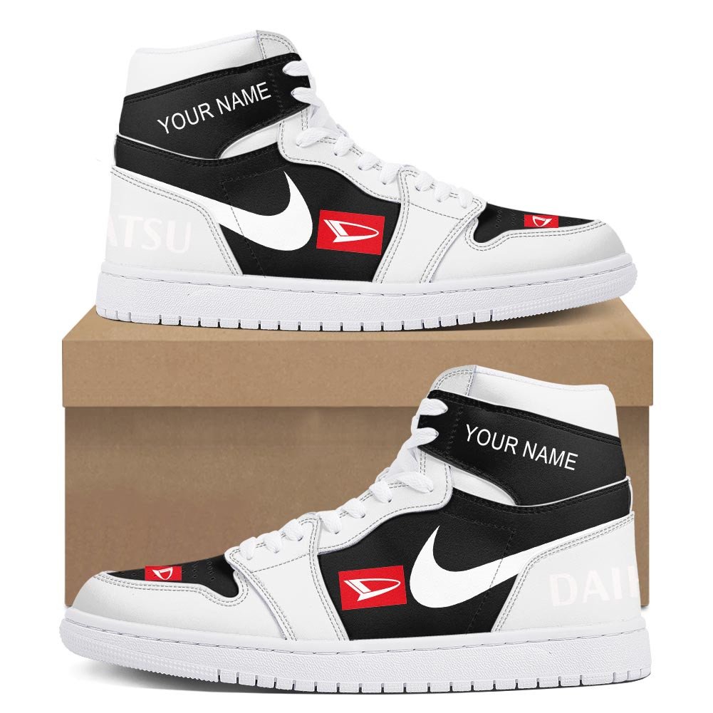 Brian O'Conner's Lancer Evolution IX AJ1 High Sneakers Shoes Printed For Men And Women - Image 2