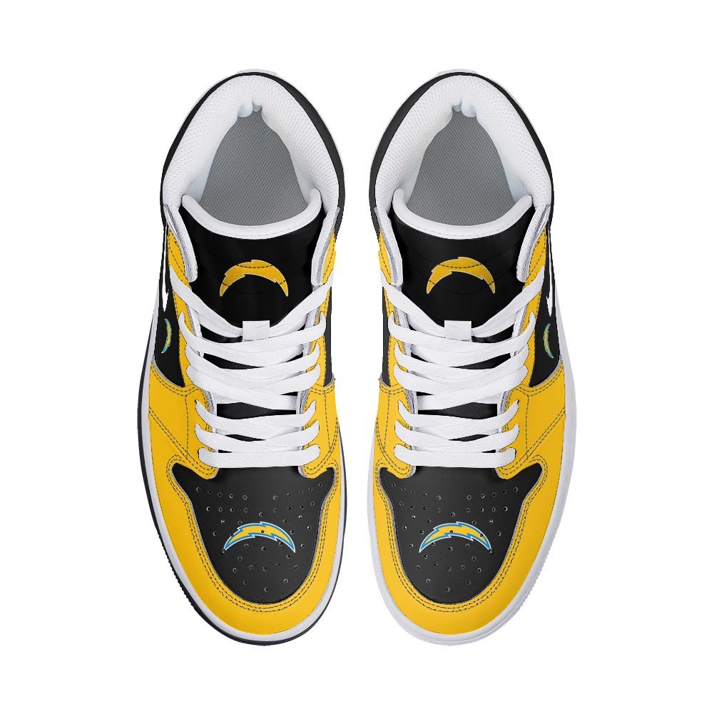 Blue Ranger Mighty Morphin AJ1 High Sneakers Shoes Printed For Men And Women - Image 3