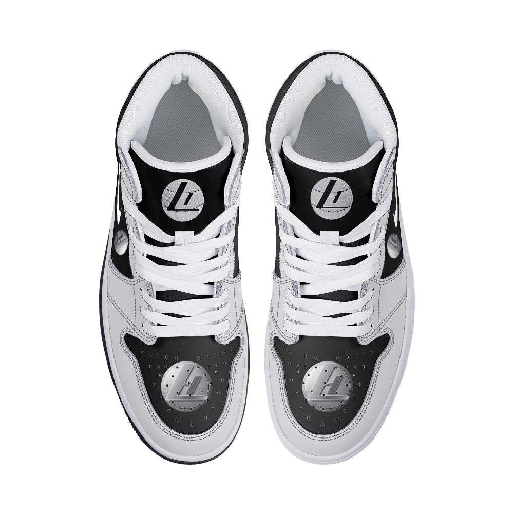 Ponsse AJ1 High Sneakers Shoes Printed For Men And Women - Image 3