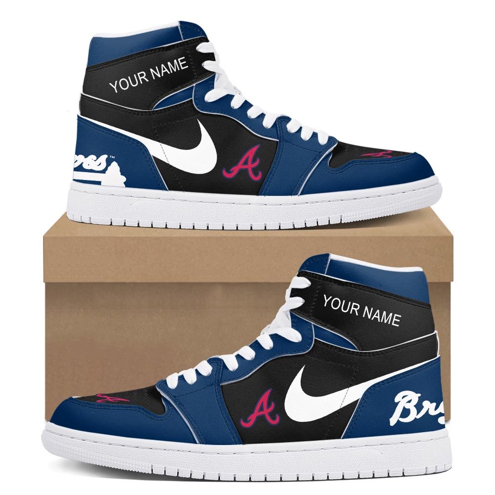 Kia AJ1 High Sneakers Shoes Printed For Men And Women - Image 2