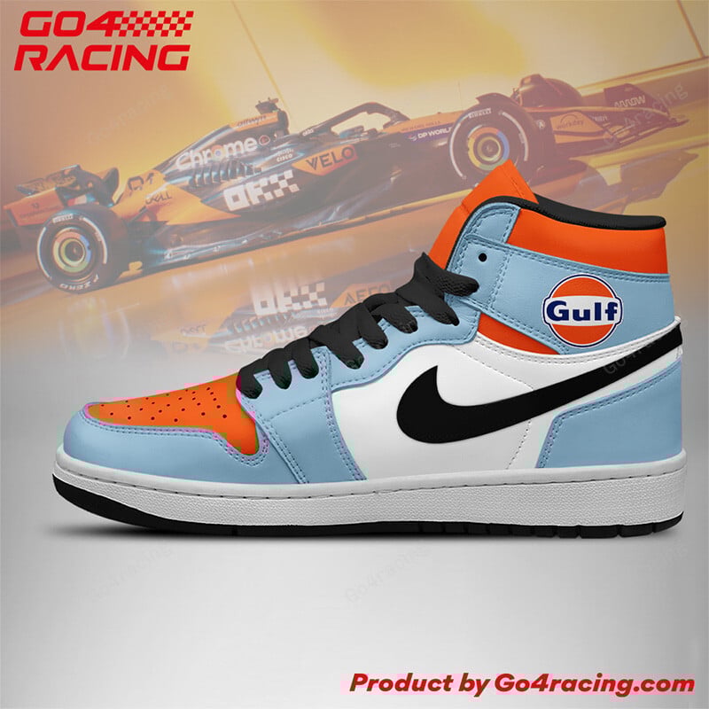 Rolls Royce AJ1 High Sneakers Shoes Printed For Men And Women - Image 2