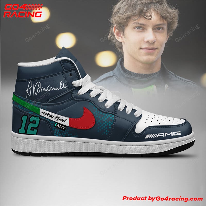 Volkswagen AJ1 High Sneakers Shoes Printed For Men And Women - Image 3