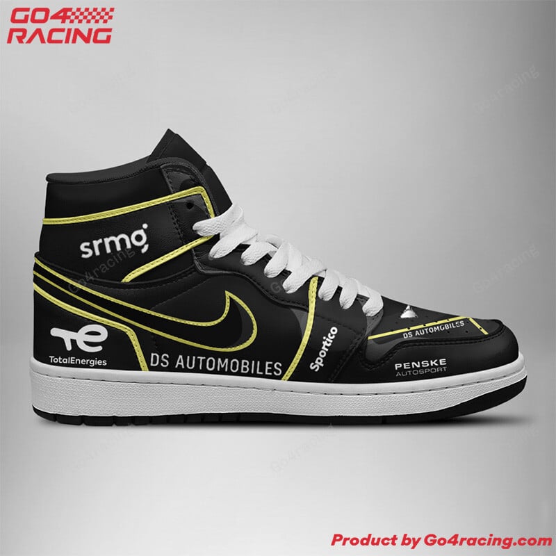 Alfa Romeo AJ1 High Sneakers Shoes Printed For Men And Women - Image 3