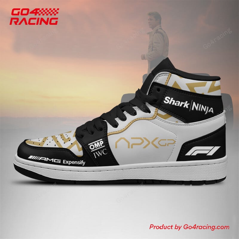 Lincoln AJ1 High Sneakers Shoes Printed For Men And Women - Image 2
