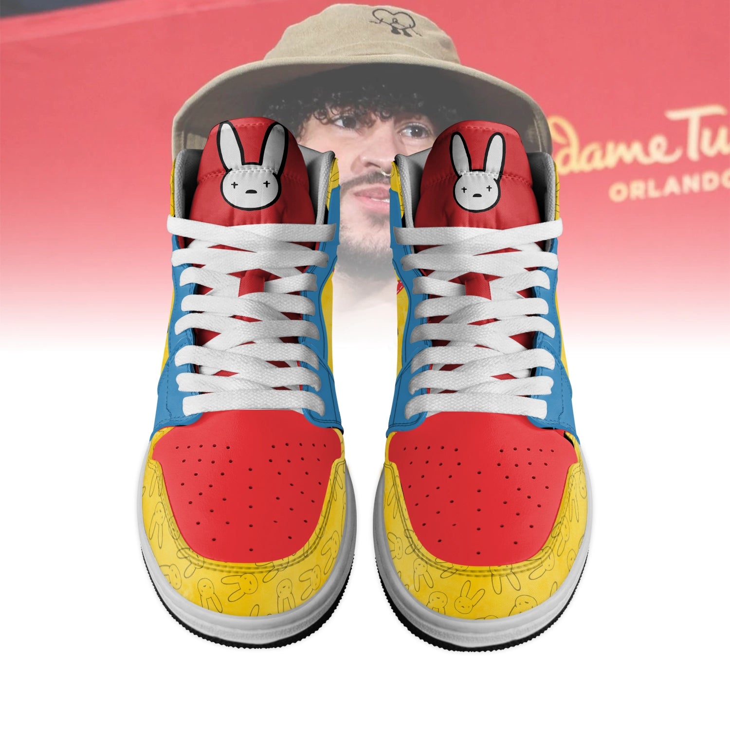 BMW M AJ1 High Sneakers Shoes Printed For Men And Women - Image 2