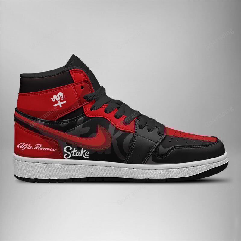 Subaru AJ1 High Sneakers Shoes Printed For Men And Women - Image 3