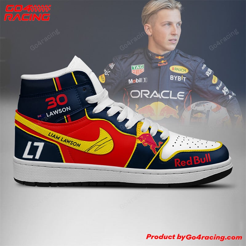 Nissan AJ1 High Sneakers Shoes Printed For Men And Women - Image 3