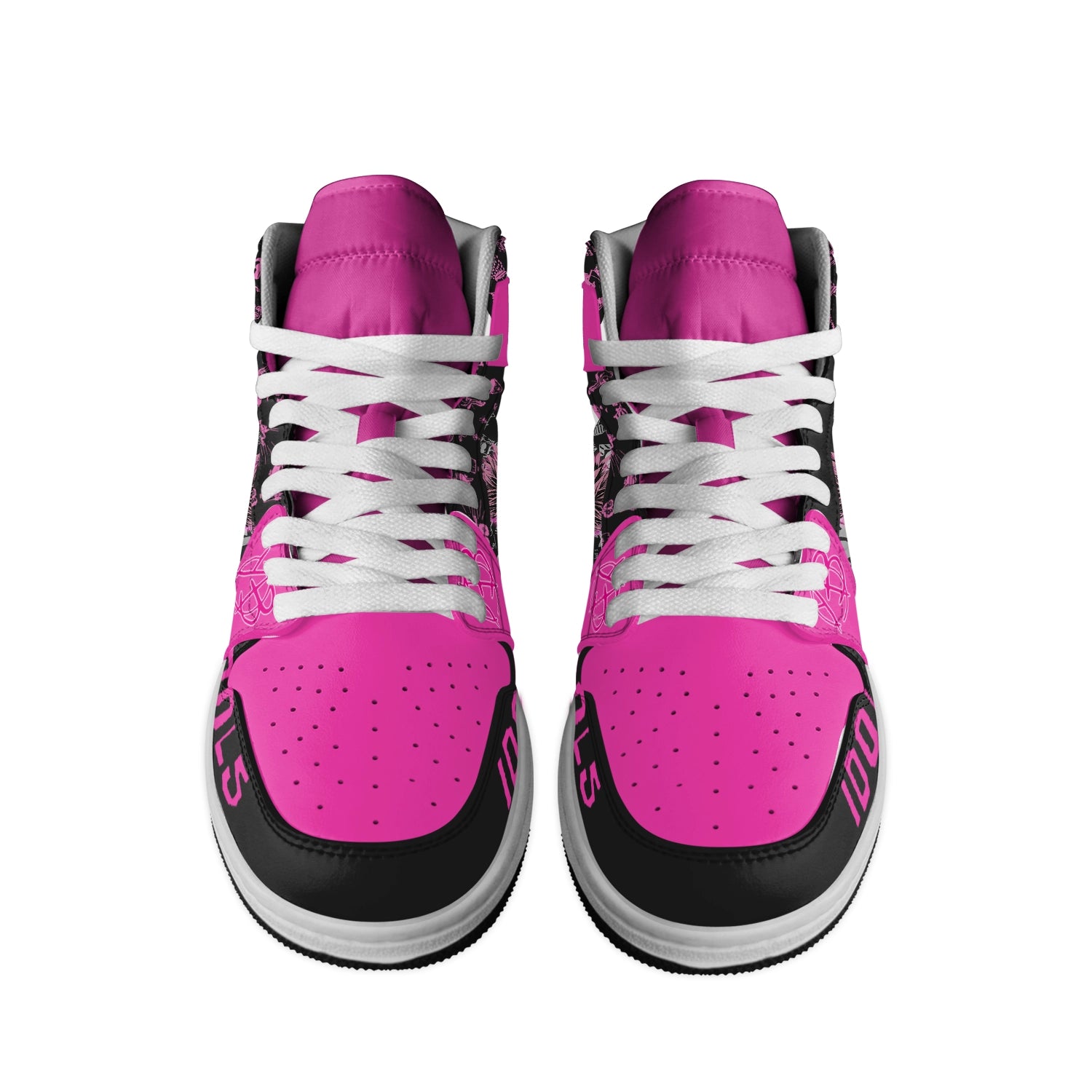Alabama Crimson Tide AJ1 High Sneakers Shoes Printed For Men And Women - Image 3