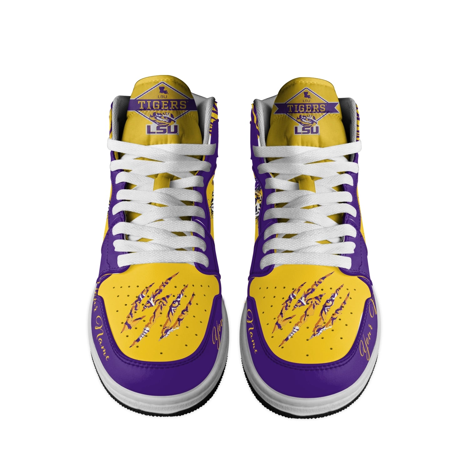 Batman Arkham Knight AJ1 High Sneakers Shoes Printed For Men And Women - Image 2