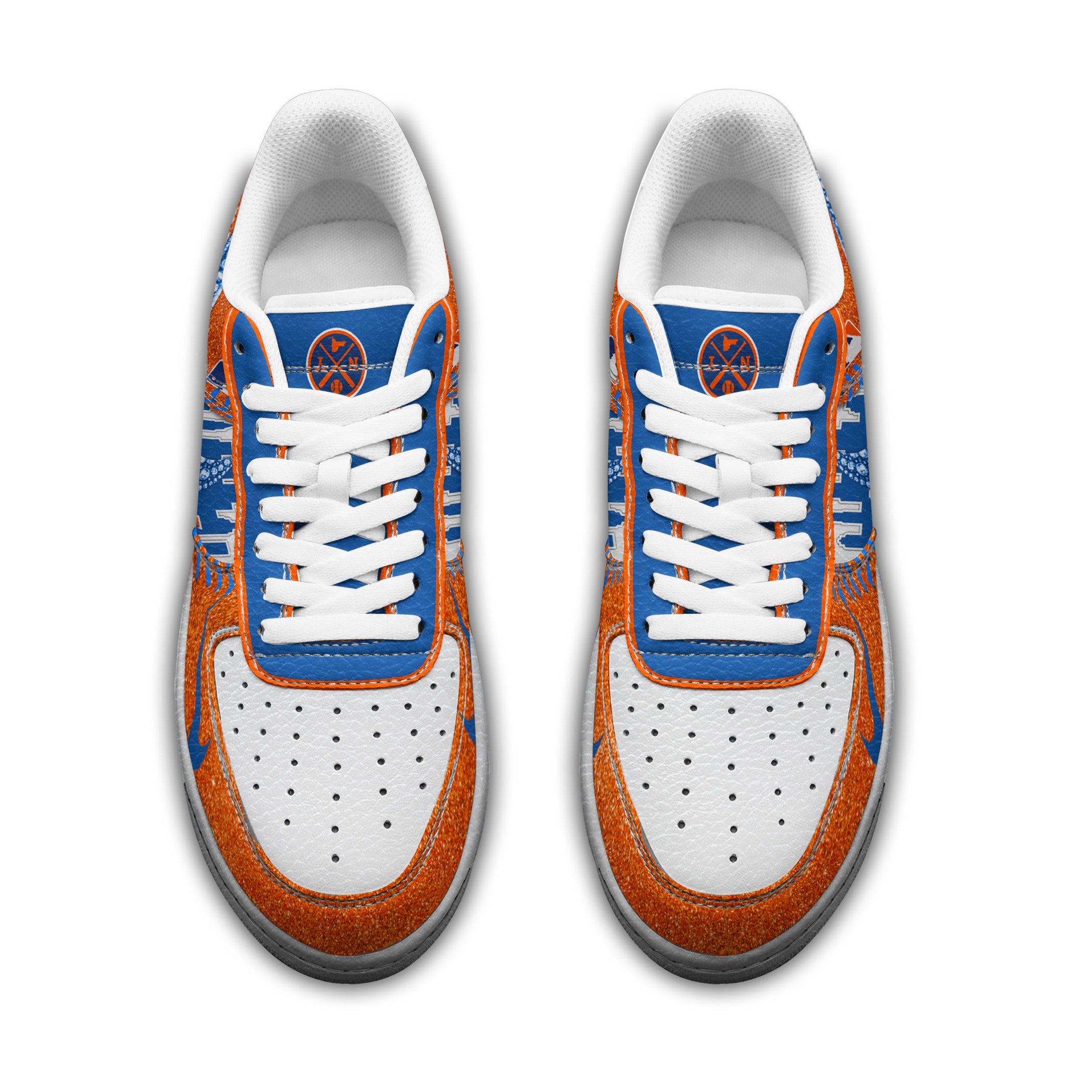 New York Mets Sport Air Low-Top Sneakers Shoes AOP For Men And Women Full Size - Image 3