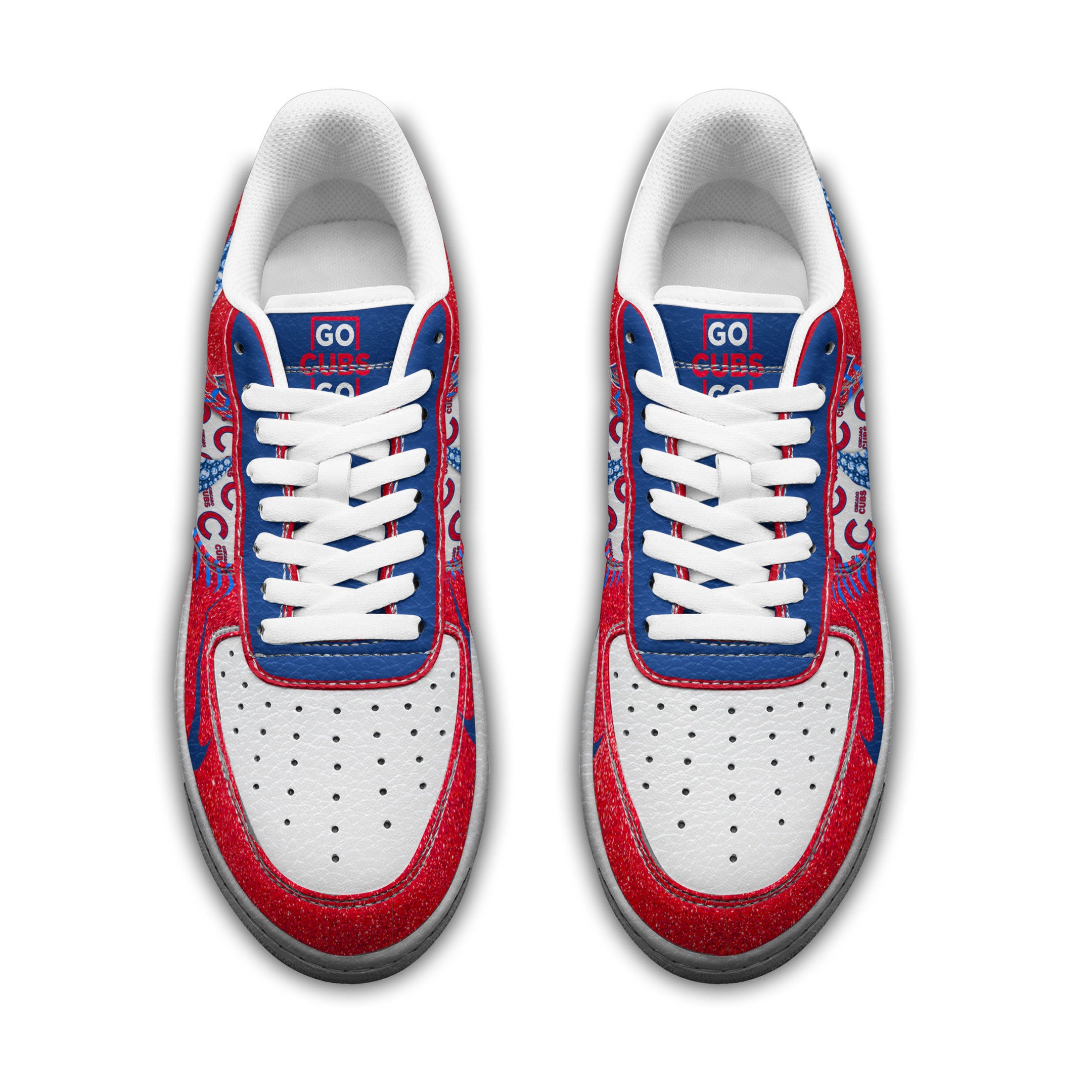 Chicago Cubs Sport Air Low-Top Sneakers Shoes AOP For Men And Women Full Size - Image 4