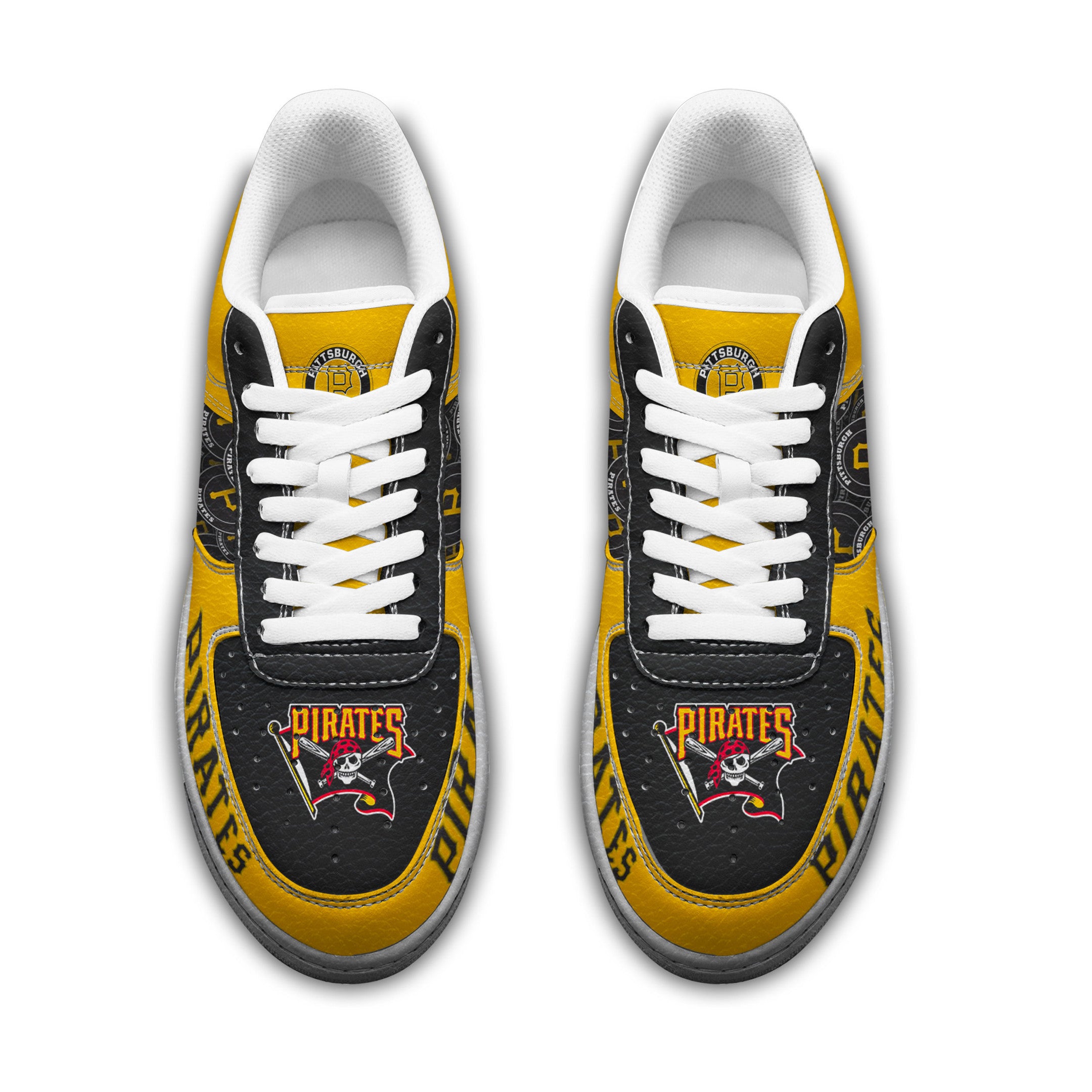 Pittsburgh Pirates Sport Air Low-Top Sneakers Shoes AOP For Men And Women Full Size - Image 4