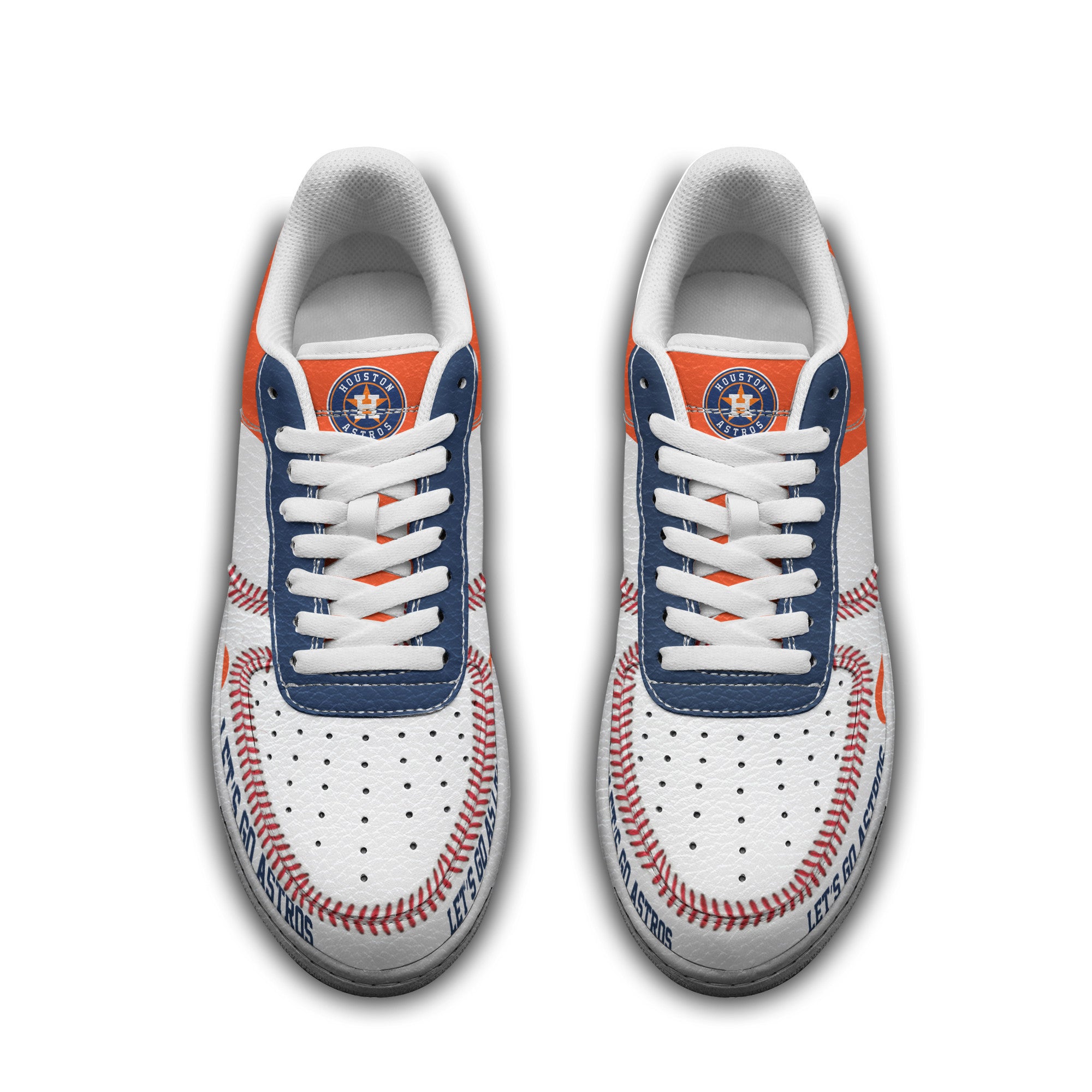 Houston Astros Sport Air Low-Top Sneakers Shoes AOP For Men And Women Full Size - Image 2