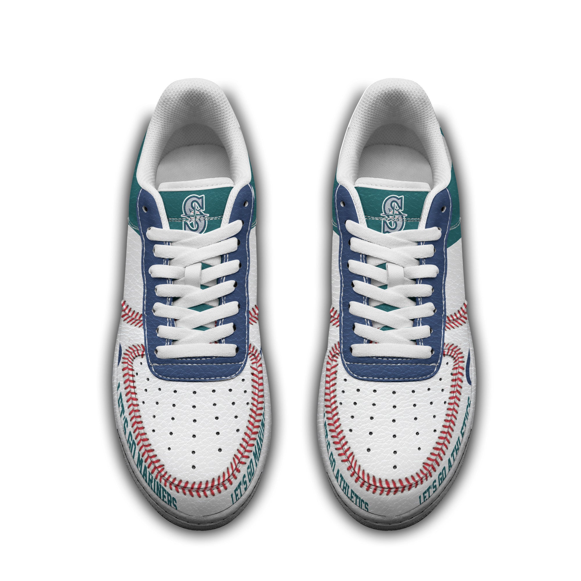 Seattle Mariners Sport Air Low-Top Sneakers Shoes AOP For Men And Women Full Size - Image 2