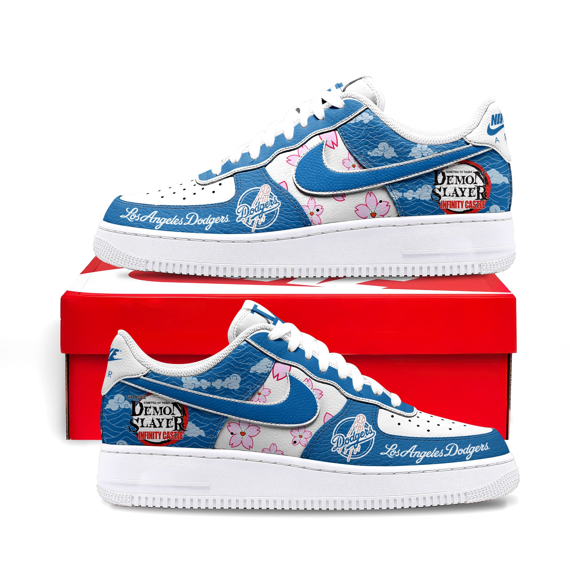 Los Angeles Dodgers Sport Air Low-Top Sneakers Shoes AOP For Men And Women Full Size - Image 3