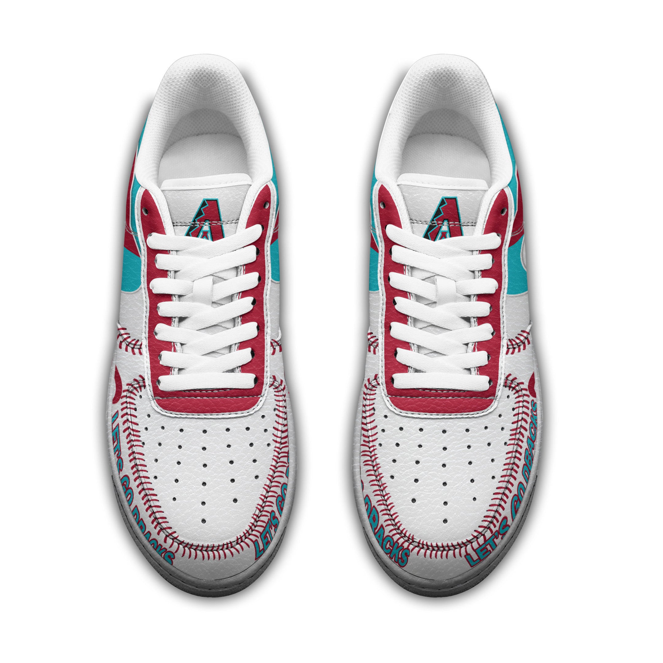 Arizona Diamondbacks Sport Air Low-Top Sneakers Shoes AOP For Men And Women Full Size - Image 3