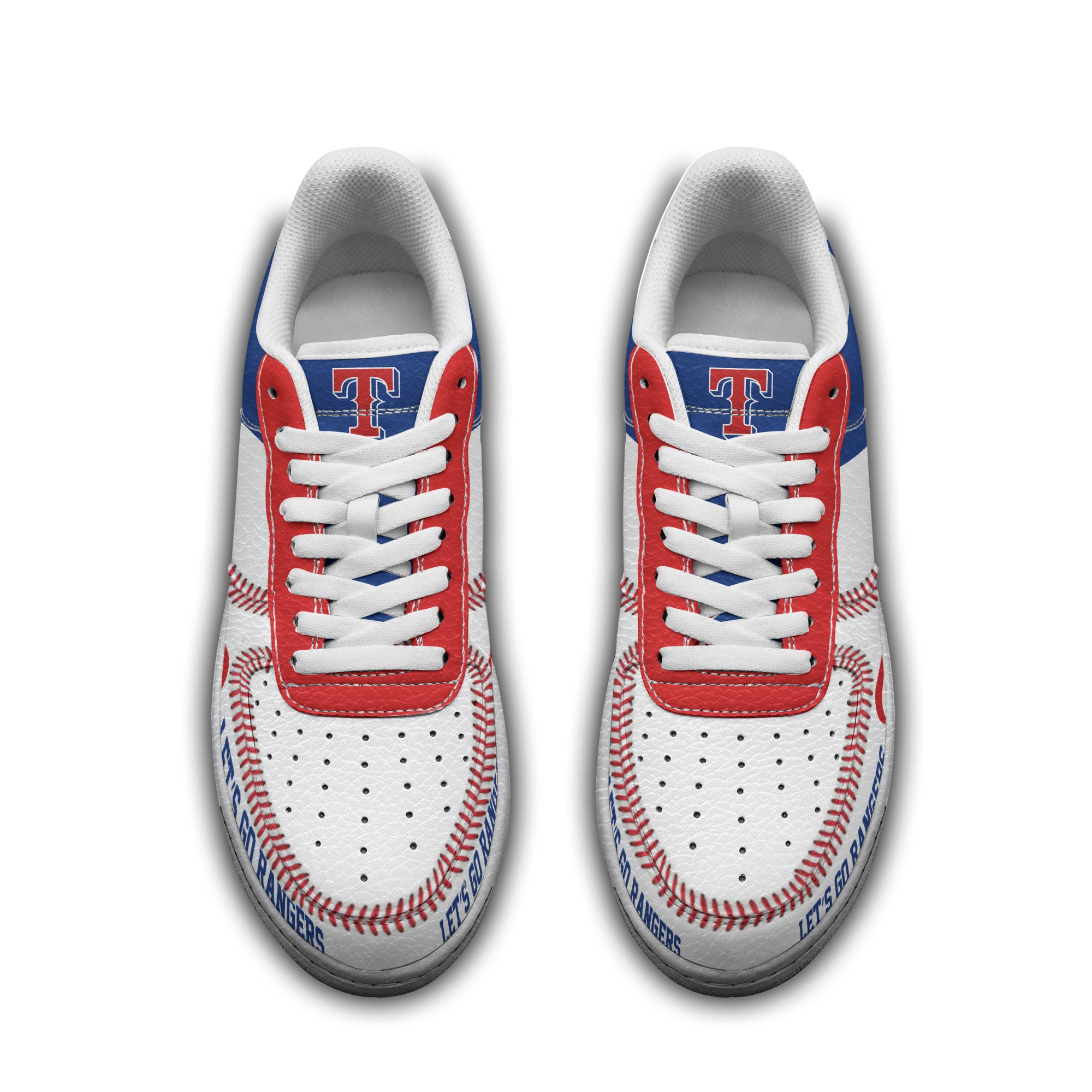 Texas Rangers Sport Air Low-Top Sneakers Shoes AOP For Men And Women Full Size - Image 2