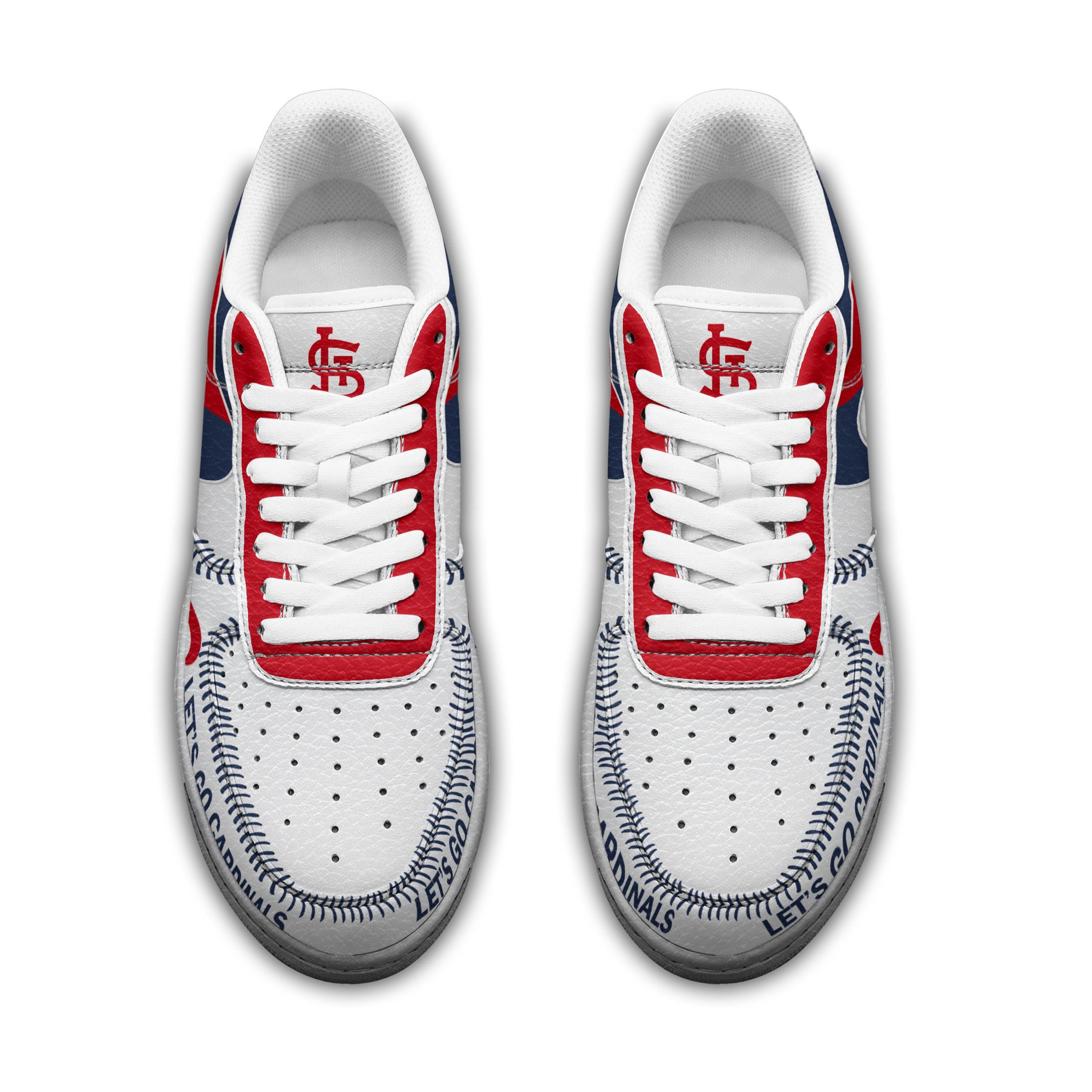 St. Louis Cardinals Sport Air Low-Top Sneakers Shoes AOP For Men And Women Full Size - Image 3
