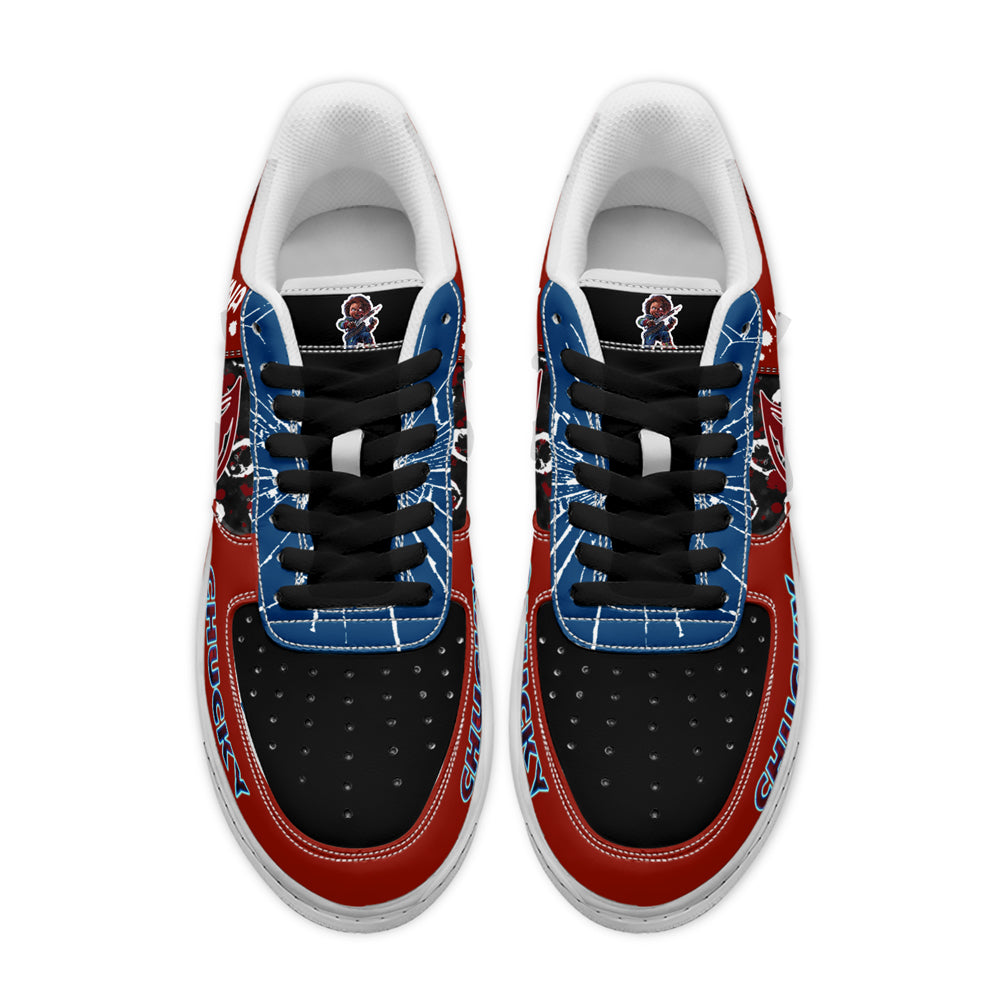 Chucky x Halloween Sport Air Low-Top Sneakers Shoes AOP For Men And Women Full Size - Image 3