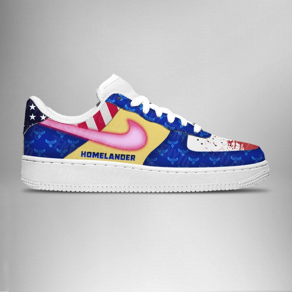 The Boys Homelander Sport Air Low-Top Sneakers Shoes AOP For Men And Women Full Size - Image 2