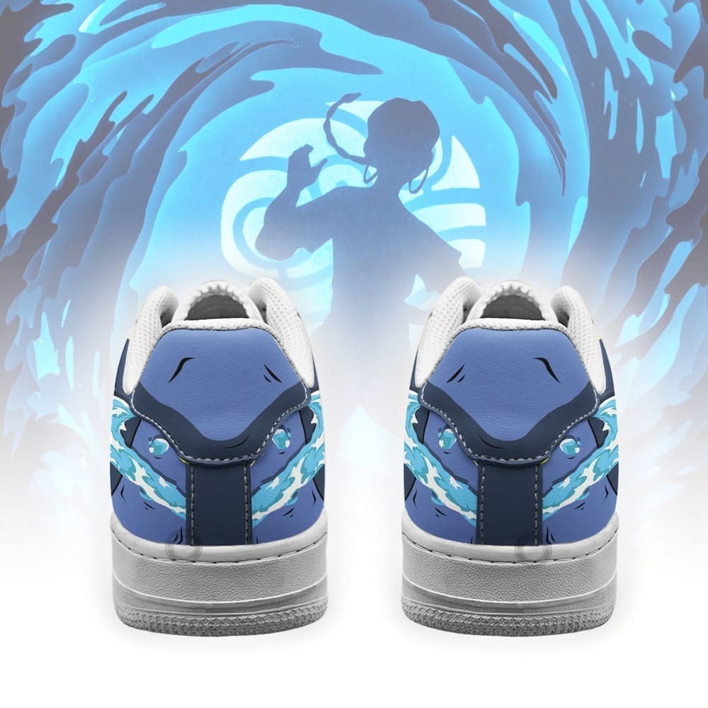 Water Element Sport Air Low-Top Sneakers Shoes AOP For Men And Women Full Size - Image 3